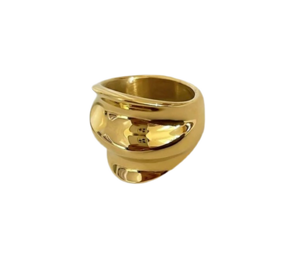 Winter gold ring