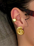 Gold ear cuff